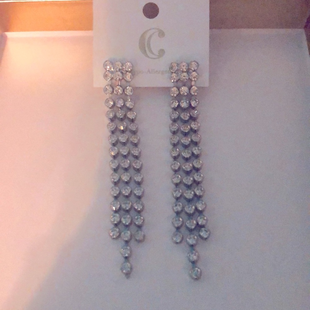 Charming Charlie’s diamond earrings